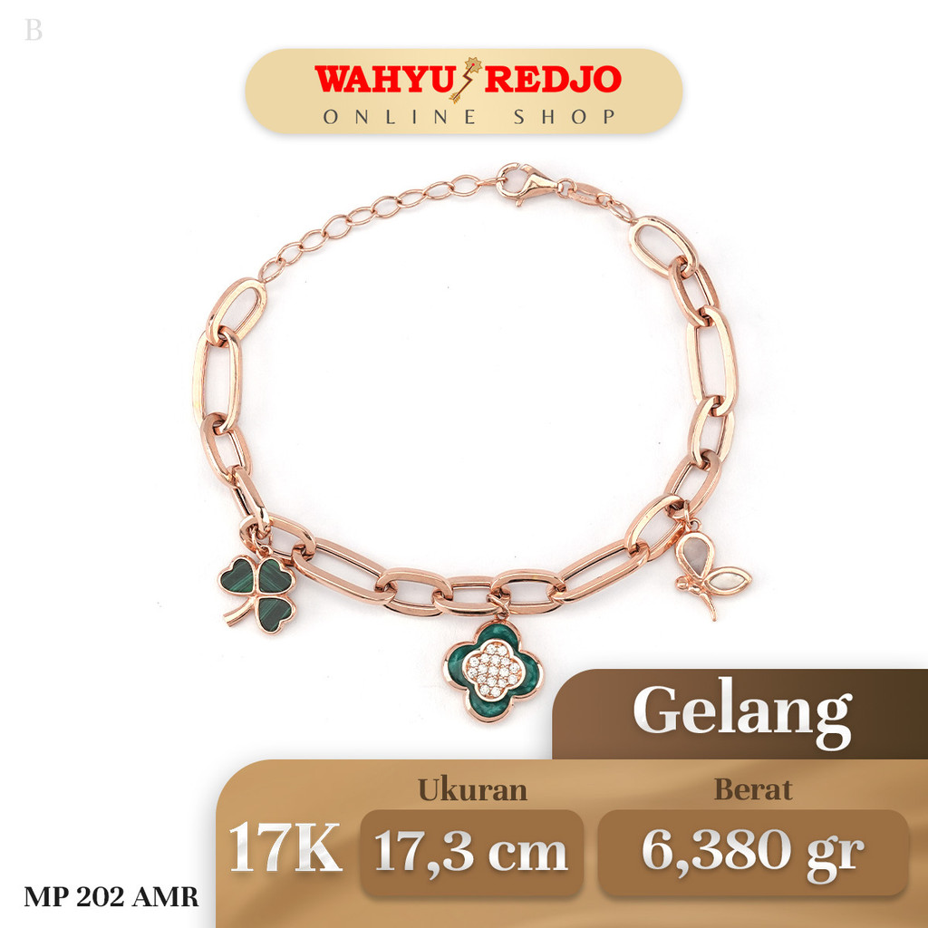 Gelang Emas AMR Kadar 17K Wahyu Redjo GL-17K 30648440PMR