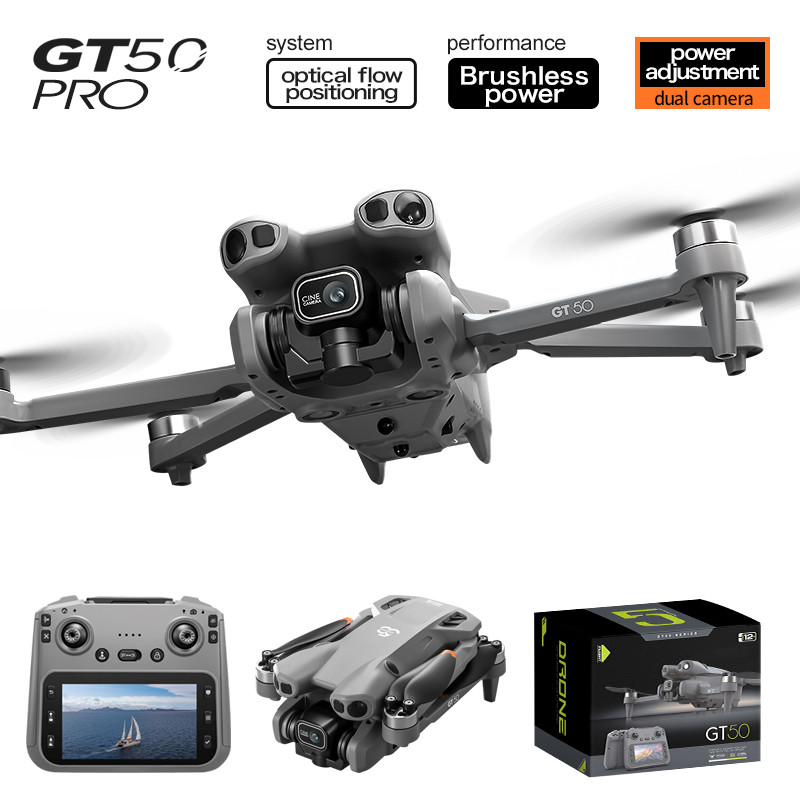 Professional Drone with 4K Dual Camera, Video Drone, Quadcopter, 360, Intelligent Obstacle
