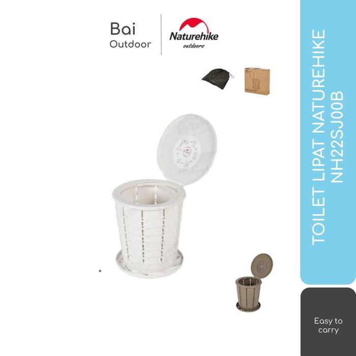 TOILET / CLOSET PORTABLE CAMPING LIPAT NATUREHIKE NH22SJ00B