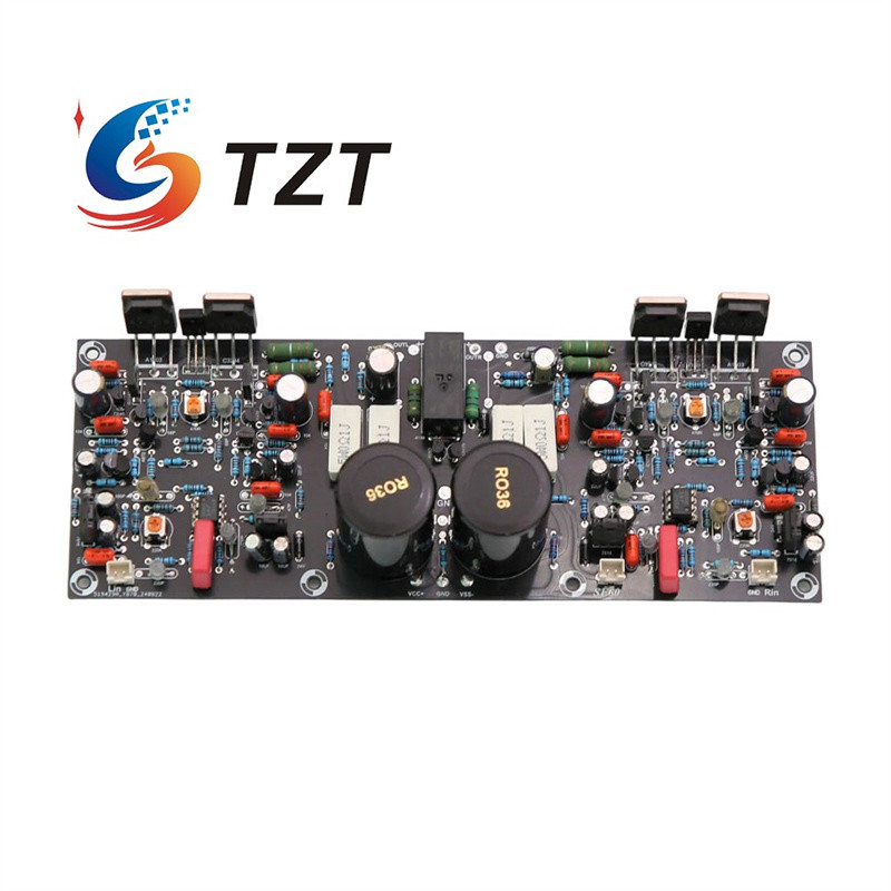 Tzt Sf60 Hifi High Power Dual Channel Class Ab Power Amplifier Board Ultra Lm3886 Tda7293