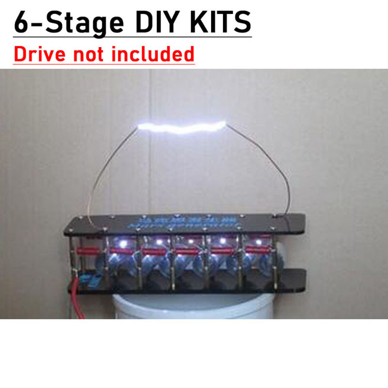 6/10-STAGE MARX GENERATOR TESLA PULSE HIGH VOLTAGE ARC GENERATOR LIGHTNING F/ ZVS FLYBACK DRIVER /