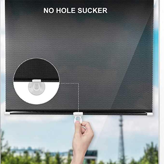 Roller Blind Tirai Penutup Jendela Kaca Tempel Gorden Rumah Kantor NEW