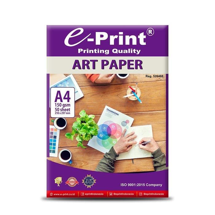 E-Print Art Paper A4 150 Gsm / Kertas Art Paper Eprint A4