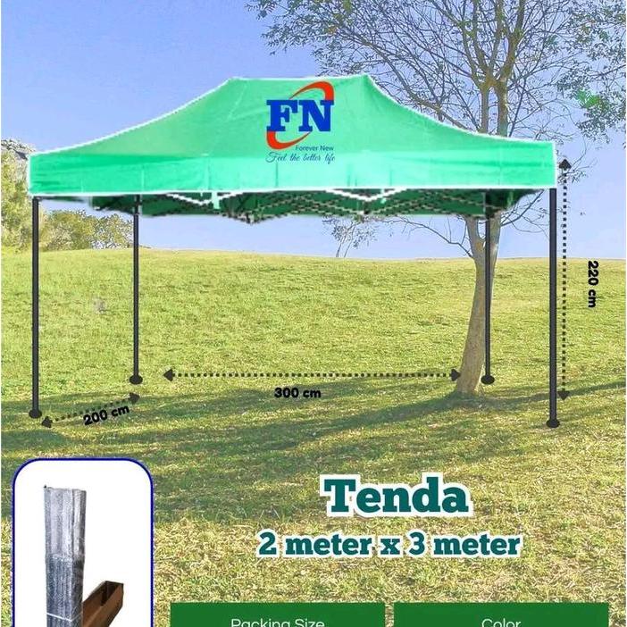 JOY Tenda lipat 3x3/Tenda Lipat Jualan/tenda jualan 3x2/Tenda Bazar Outdoor/Tenda Bazar