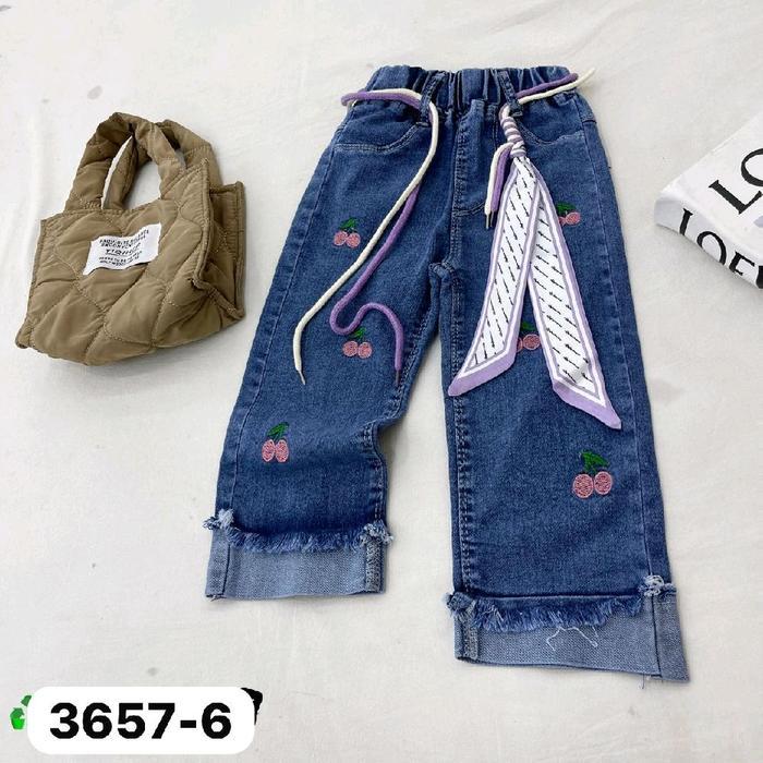 Celana Kulot Jeans Anak Perempuan/Celana Kulot Terbaru Anak Perempuan Usia 2-10 Tahun Kulot Anak