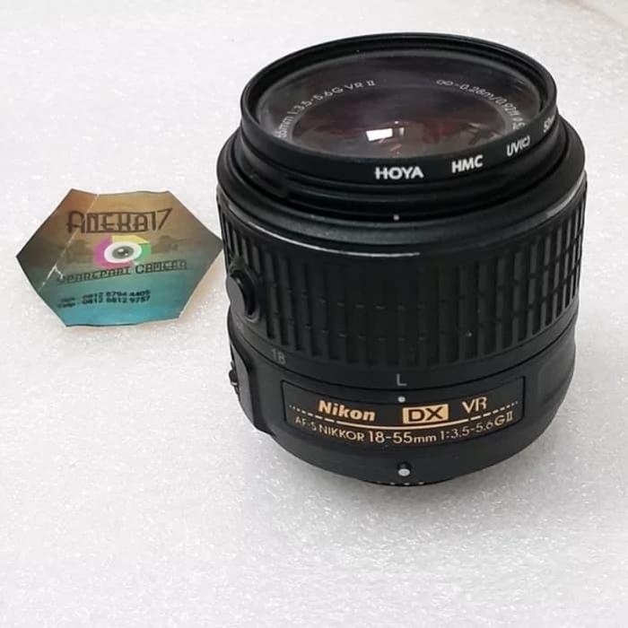 Lensa Nikon 18-55 Vr Ii Dx Af-S Nikkor 18-55Mm