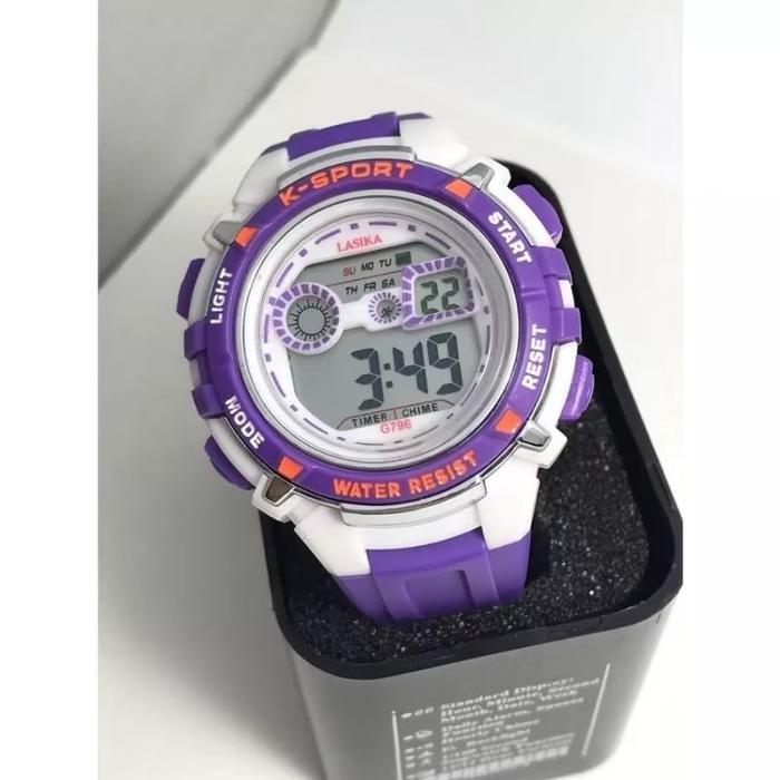 Jam Tangan Anak Pria Lasika 796 Original Jam Tangan Anak Cowok Cewek Digital Tahan Air