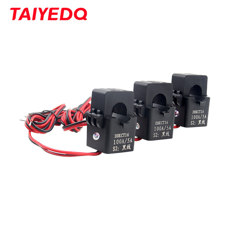 3Pcs Split Core Current Transformer Dbkct16 Ac Current Sensor Clamp On Current Transformer