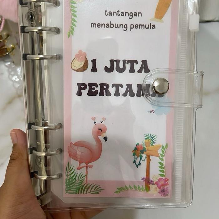 Terlaris PAKET HEMAT MENABUNG PAKAI BINDER BINDER KEUANGAN TANTANGAN MENABUNG 1 juta pertama 2 juta