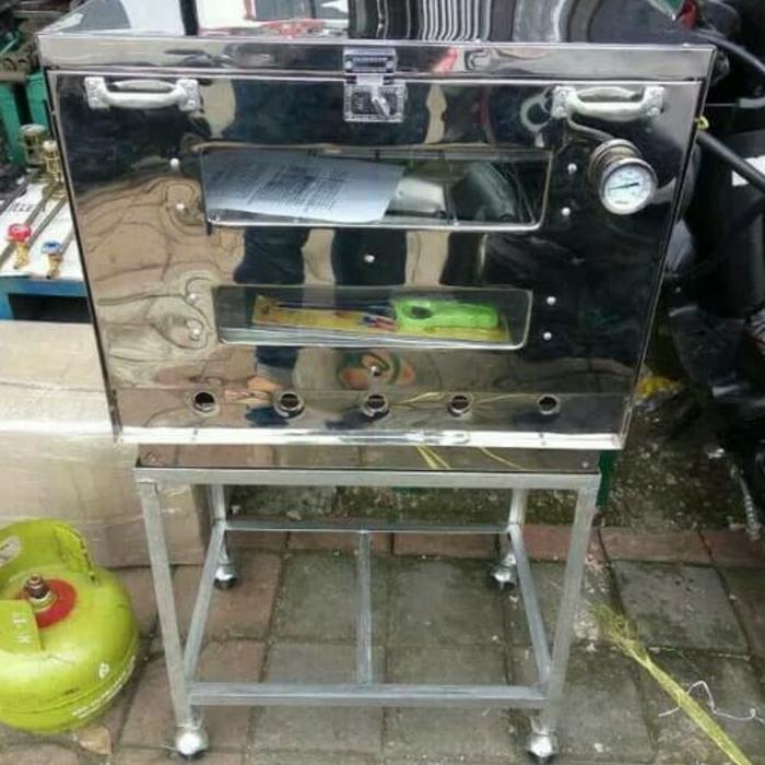 oven gas stainless 60x40