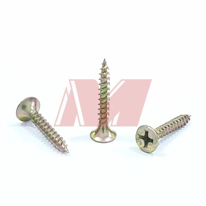 HL 1 Plastik @100 Pcs Sekrup GRC Kalsiboard 6x1" Sekrup GRC2,5cm25mm