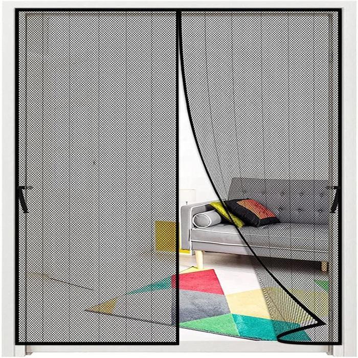 Tirai Pintu Model Magnet Anti Nyamuk Ukuran Besar