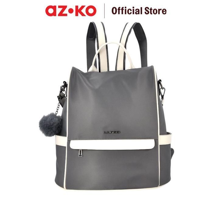 Luggo Nova Tas Ransel Stylish - Abu-Abu