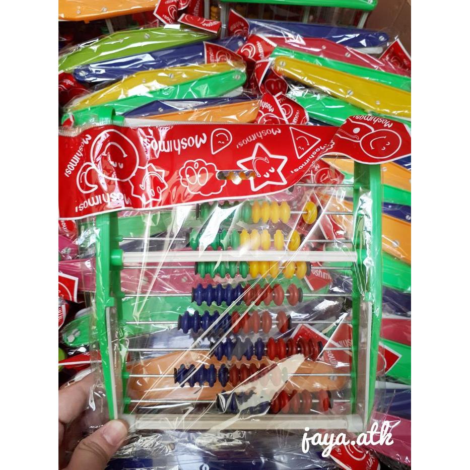 Alat Hitung Sempoa Besar - Alat Peraga Belajar Matematika walle