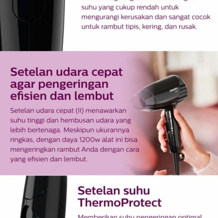 Hair Dryer Philips Bhc 010/Alat Pengering Rambut 1200Watt