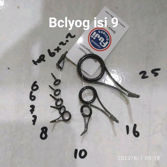 RING GUIDE FUJI CCLYOG, BCLYOG ISI 9 ORIGINAL SET GALATAMA