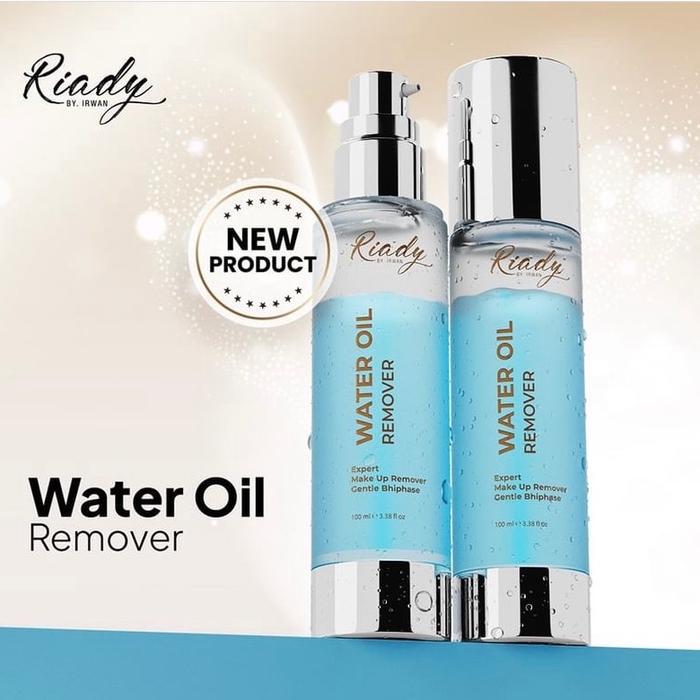 WATER OIL REMOVER - RIADY BY IRWAN - REMOVER RIADY COSMETIC PENGHAPUS MAKEUP ANTI AIR WAJAH