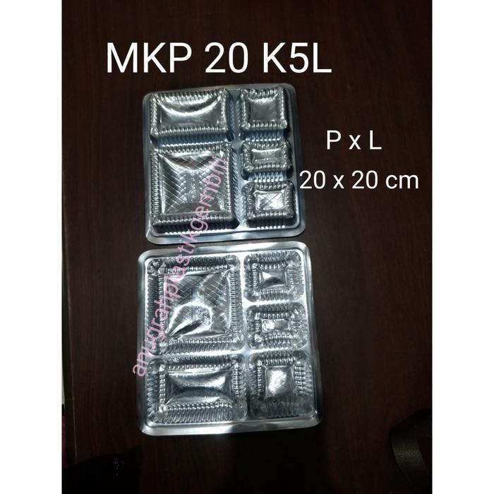 Mika Plastik Dus 20X20 Isi 100Pcs Plastik Mika Dus Mika Mkp 20 K5L