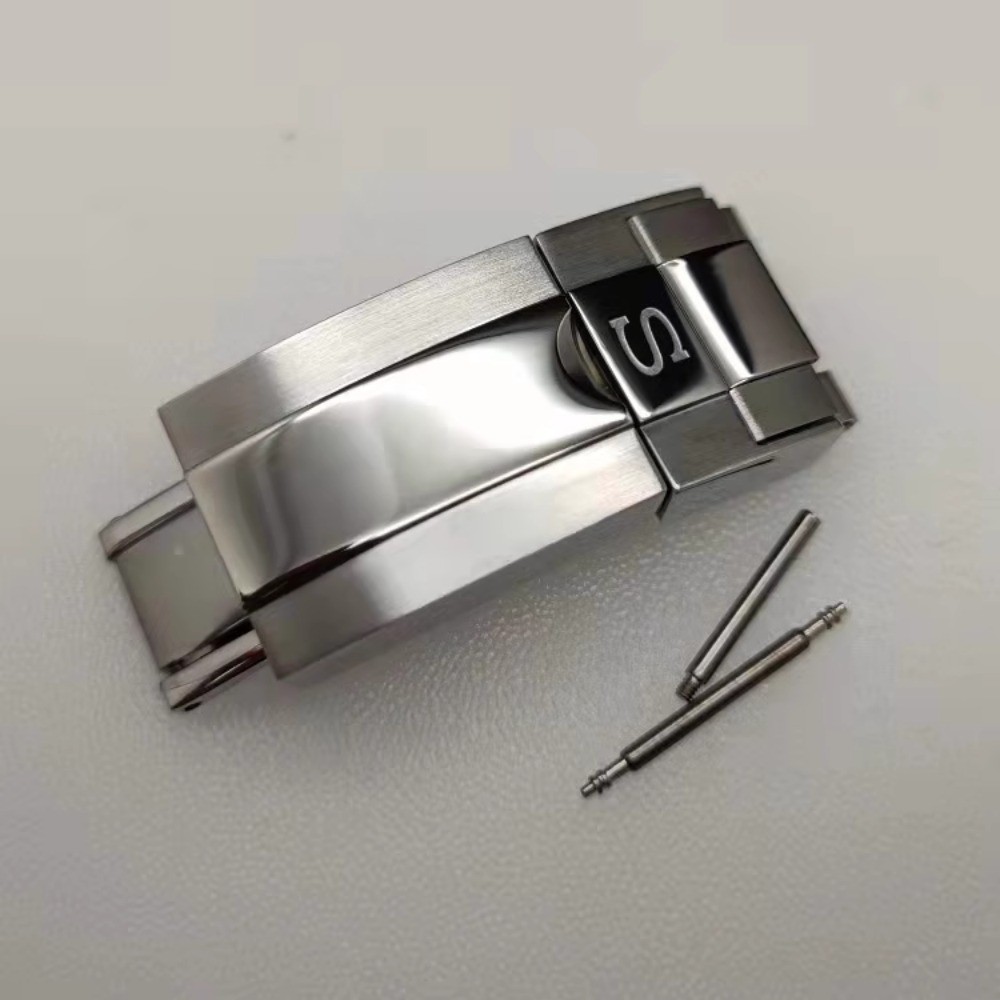 Watch Buckle for Seiko Steel S Buckle Suitable for Steel Strap Silicone Strap or Strap Watch