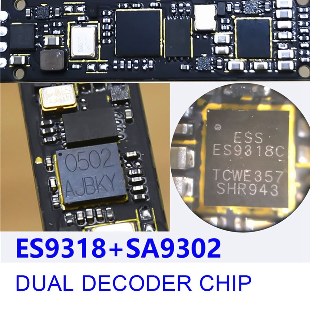 NewDAC ES9318 USB Type C Headphone Adapter Hifi Decoding AMP Adapter Sound Card For Android Type C