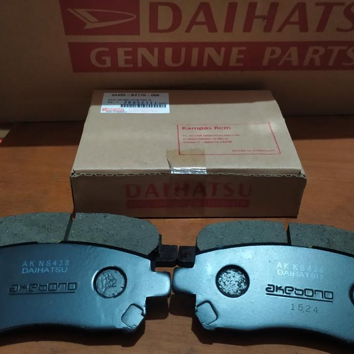 Kampas Rem Depan Xenia-Avanza-Terios-Rush Original Akebono