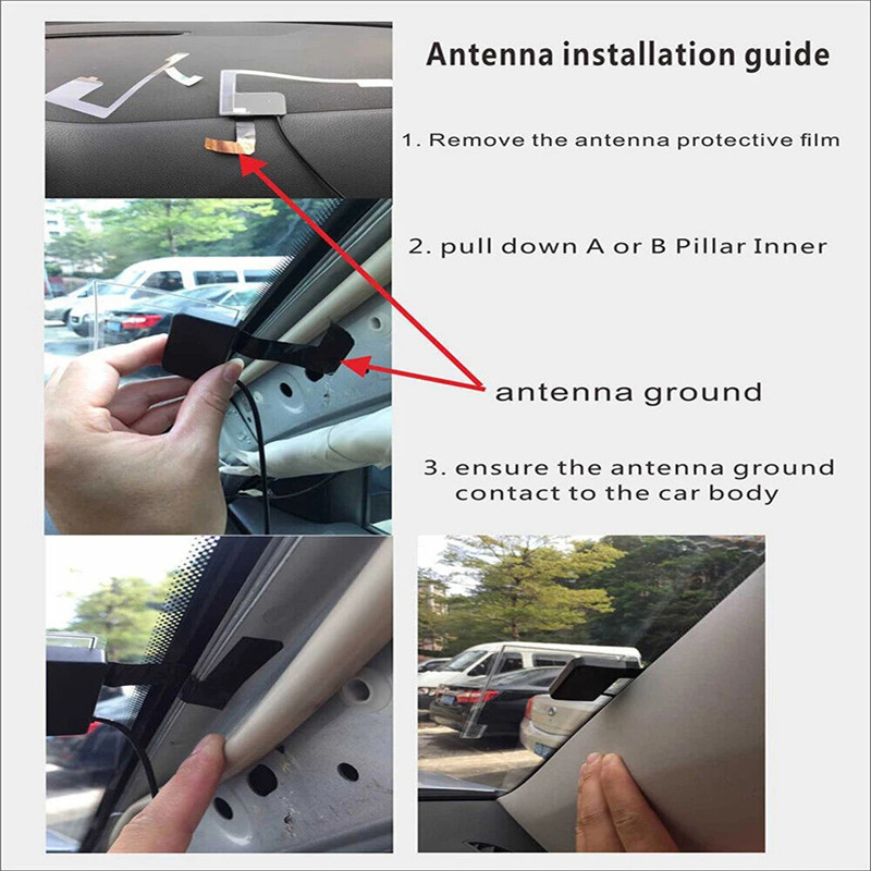 DIGIT-New Radio Tuner DAB USB 5V Dongle Receiver 170-240Mhz Car Audio Adapter FM Transmitter Box For