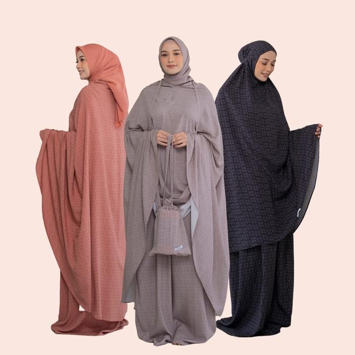 Diario - Mukena Dewasa Rayon Lunara 2 In 1 Tbk