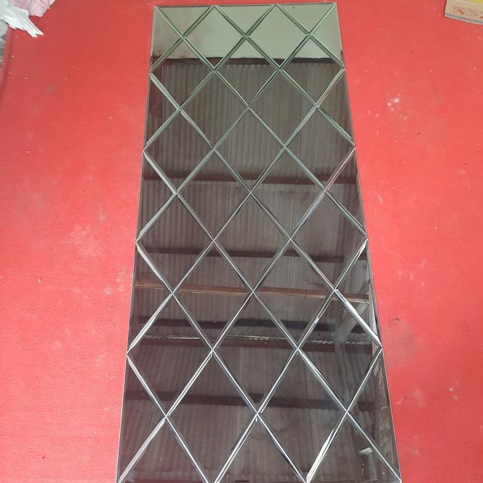 kaca cermin dekorasi moulding / cermin bevel dekorasi dinding