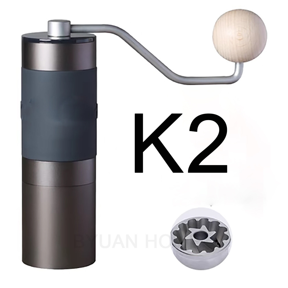 Kingrinder K2 Coffee Bean Hand Grinder Pour Over Coffee Hand Mill Portable Metal Coffee Grind