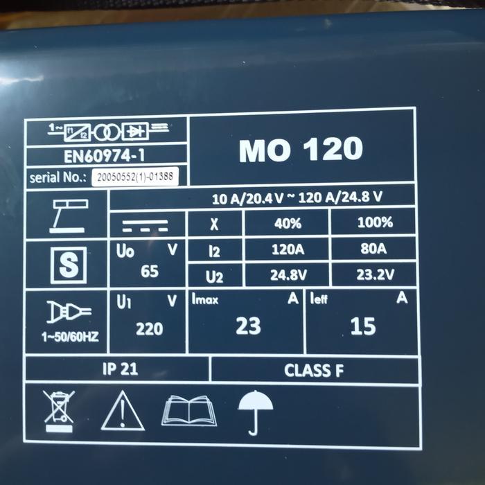Izumi Mesin Las Max 120 A 900 Watt Terbaik Trafo Las Igbt Mma 120