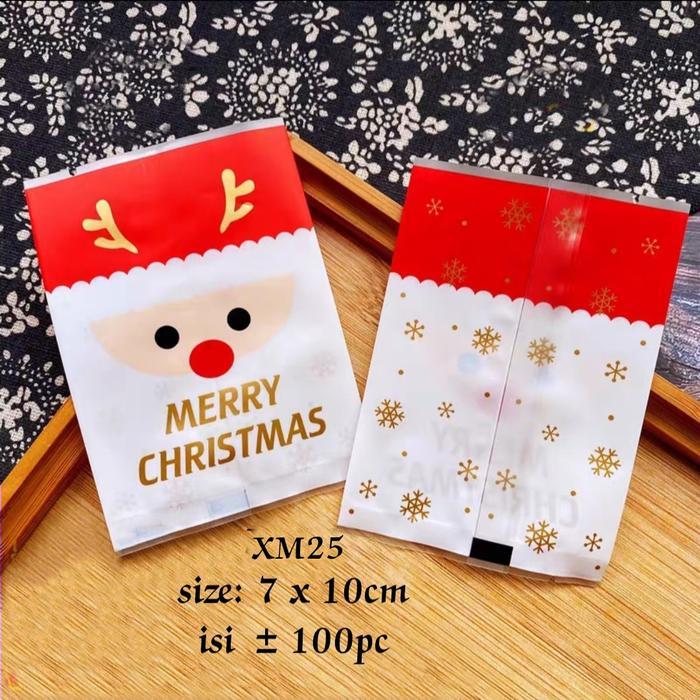Plastik Natal Xm25 Plastik Kue Kering Cookies Nastar