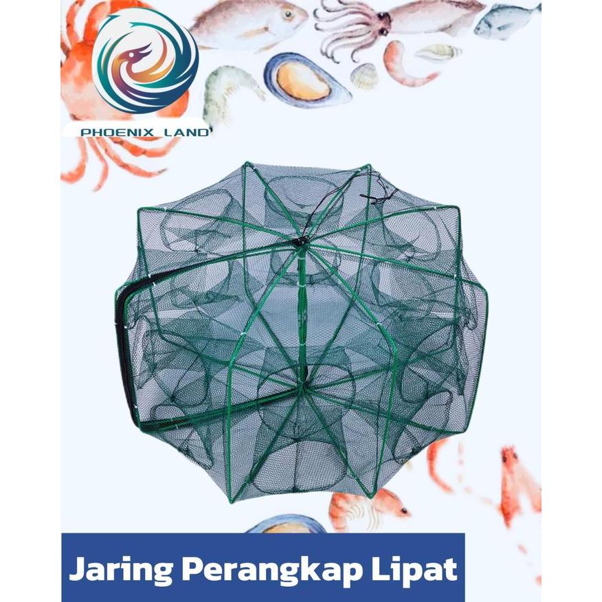 Promo Bubu Perangkap Ikan Jebakan Perangkap Lipat Udang Kepiting Untuk Di Sungai Danau Dan Laut Alat