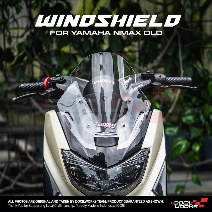 "New" DOCILWORKS - VISOR WINDSHIELD NMAX V6 & V7