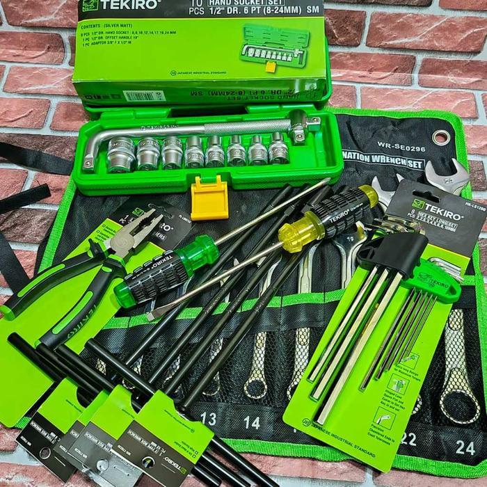 PAKET HEMAT BUKA BENGKEL MOTOR KOMPLIT / PERKAKAS BENGKEL / Alat Bengkel Murah / Peralatan Bengkel