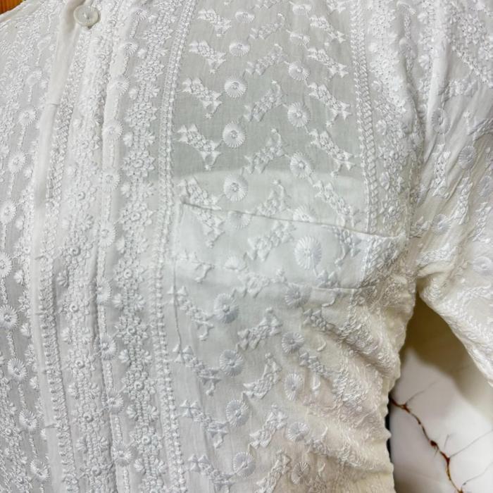 Koko Katun Paris Premium // Koko Putih Polos By Dhaffa