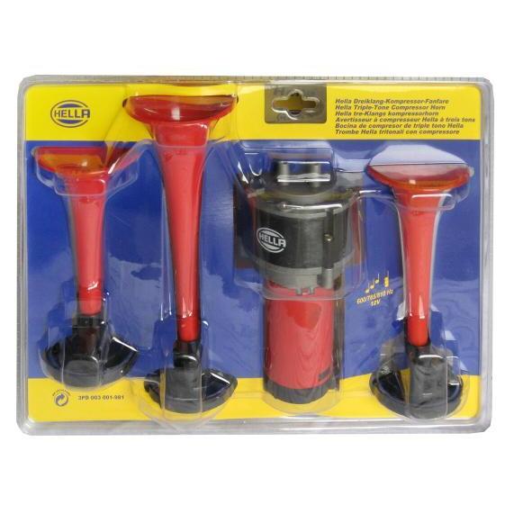 KLAKSON TEROMPET AIR HORN 3 24V - KLAKSON TELOLET / KLAKSON MOBIL