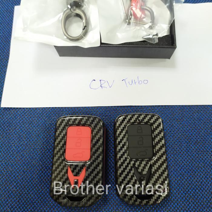 CASING KUNCI CARBON CRV TURBO 2017 UP CASE KUNCI CARBON