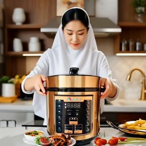ANEWA LOW CARBO PRESSURE COOKER 18 FUNGSI GARANSI 1 TAHUN PRAKTIS HEMAT WAKTU ANTI RIBET MASAK LEBIH