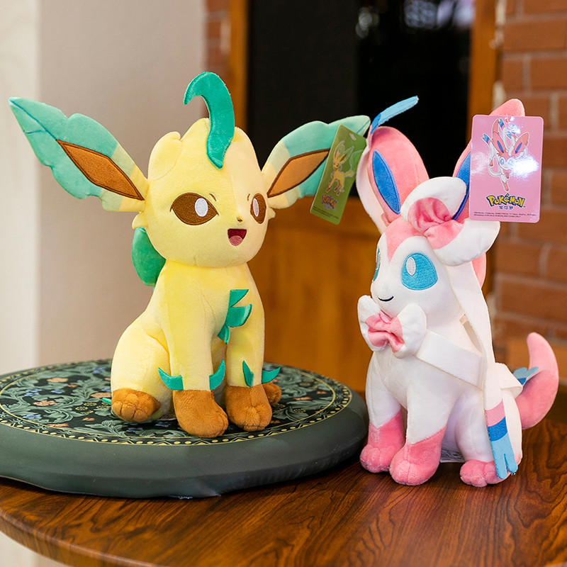 Pokemon Eevee Plush Adorably Sylveon Umbreon Espeon Leafeon Glaceon Jolteon Stuffed Doll Kawaii