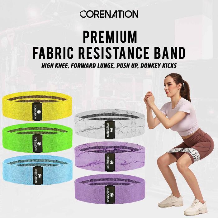 Happyfit - Active Fabric Resistance Band Resistensi