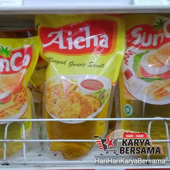 MINYAK GORENG AICHA REFILL POUCH 900ML