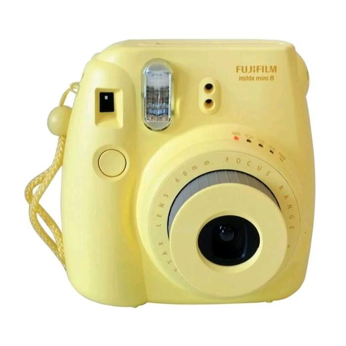 Fujifilm Instax Mini 8S Kamera Polaroid - Yellow Tbk