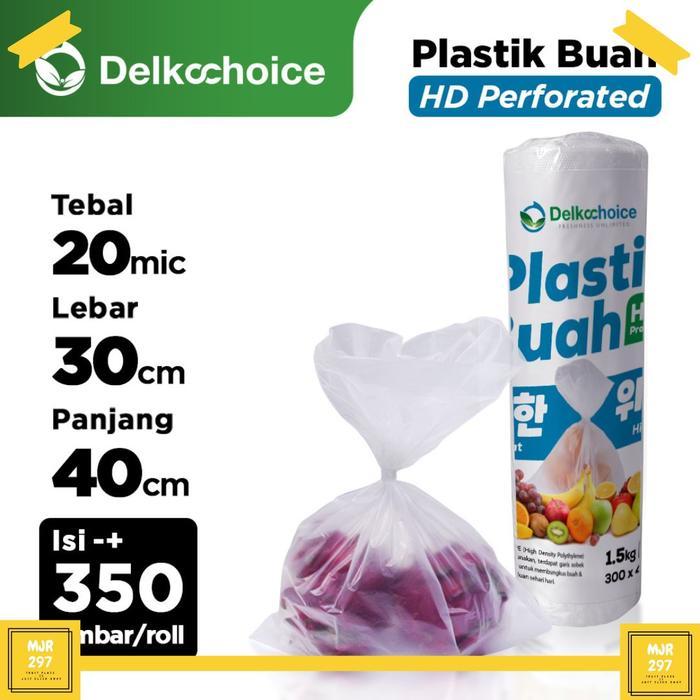 PLASTIK HDPE PLASTIK BUAH ROLL PLASTIK FOTOCOPY PLASTIK SUPERMARKET