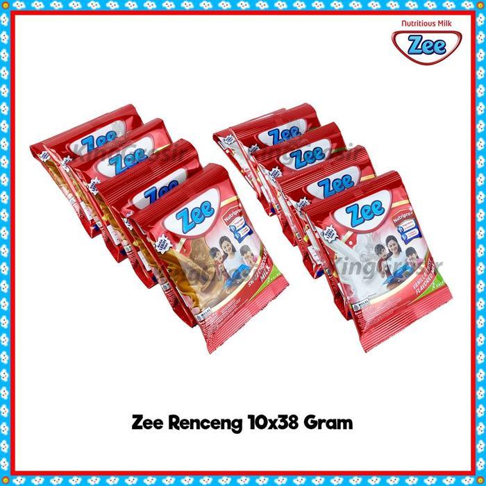 "New" Zee Susu Anak sachet 37gr x 10 Sachet / Susu Zee / Susu Bubuk