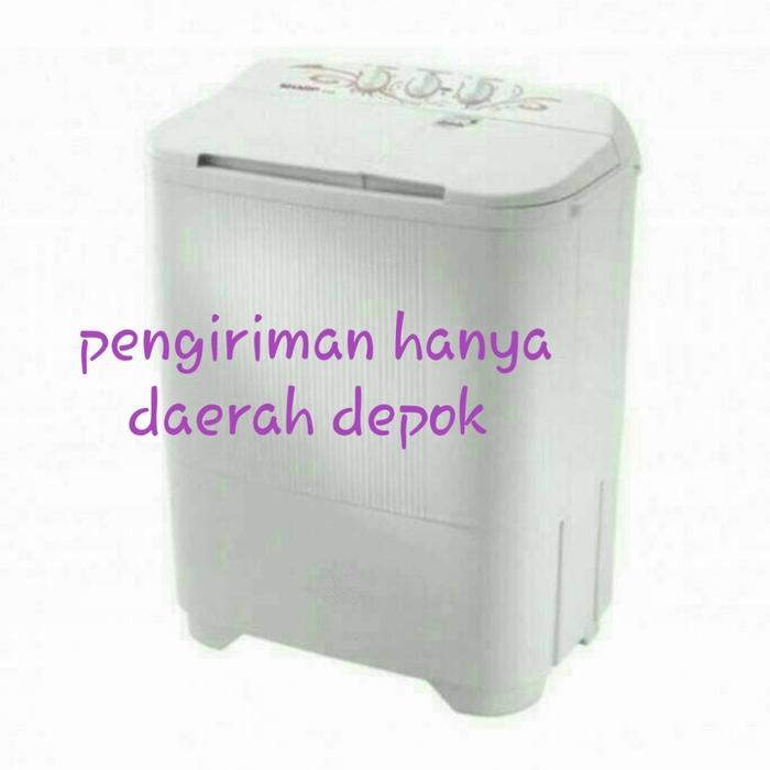 Mesin cuci 2 tabung SHARP 6,5 kg