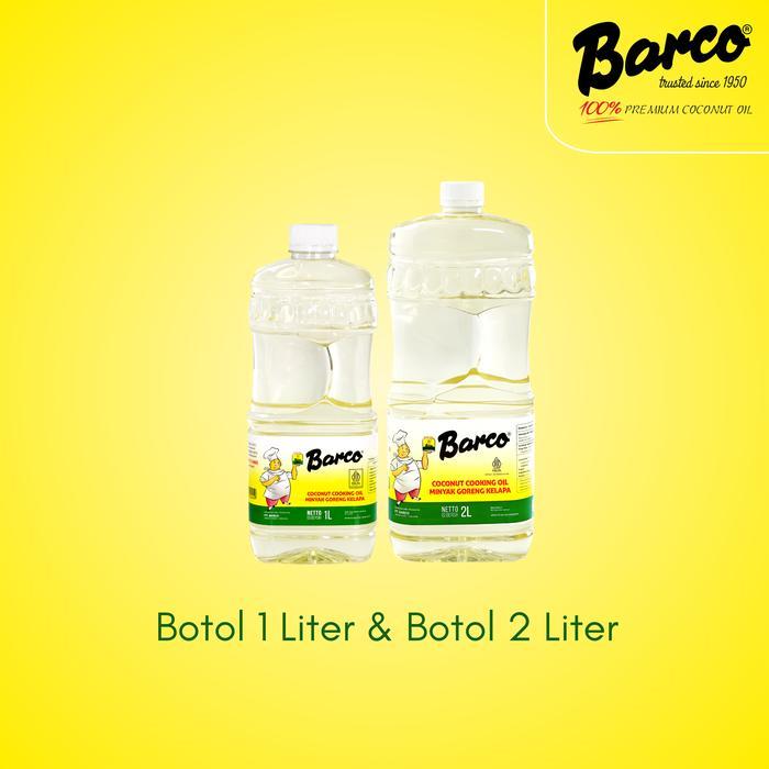 Promo Botol 1 Ltr & 2 Ltr - Minyak Goreng "Barco" Kelapa