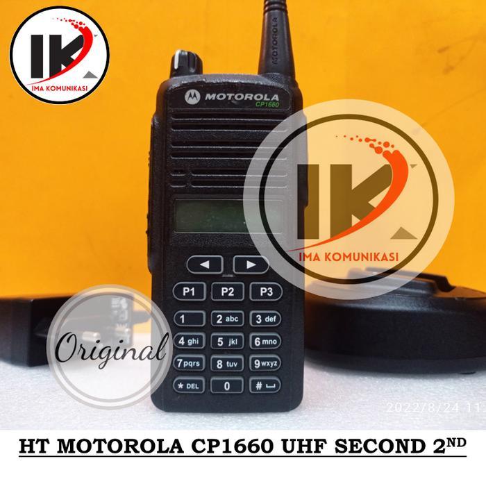 Ht Bekas Motorola Cp-1660 Uhf 403-448Mhz