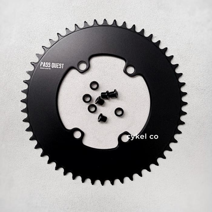Pass Quest Rotor Aldhu Chainring Bcd 110 Aero Narrow Wide Chain Ring