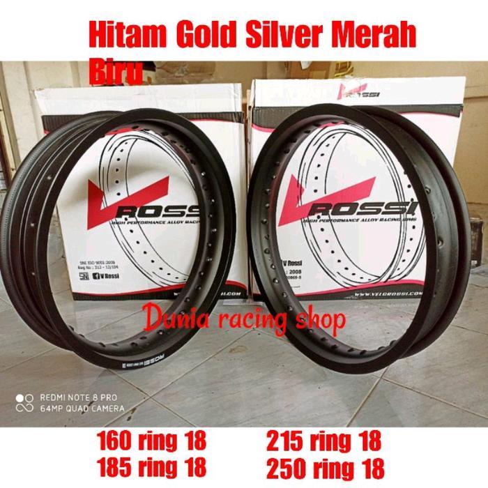 Velg Rossi 140 160 185 215 250 ring 18 Velg Rossi Lingkaran Rossi 140 18 160 18 185 18 215 18 250 18