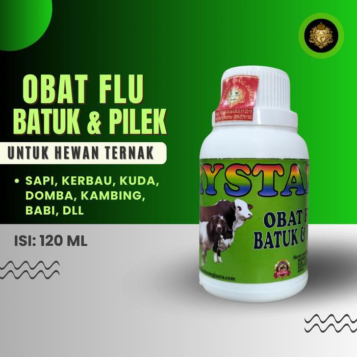 Obat Flu Batuk Dan Pilek Untuk Hewan Ternak Sapi Kerbau Kuda Domba Kambing Babi